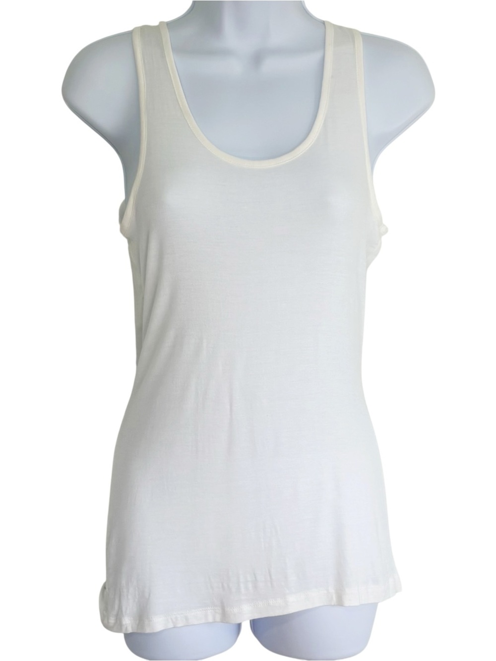 ALTAR’D STATE Intimates White Scoop Neck Stretch Layering Tank Top NWT M
